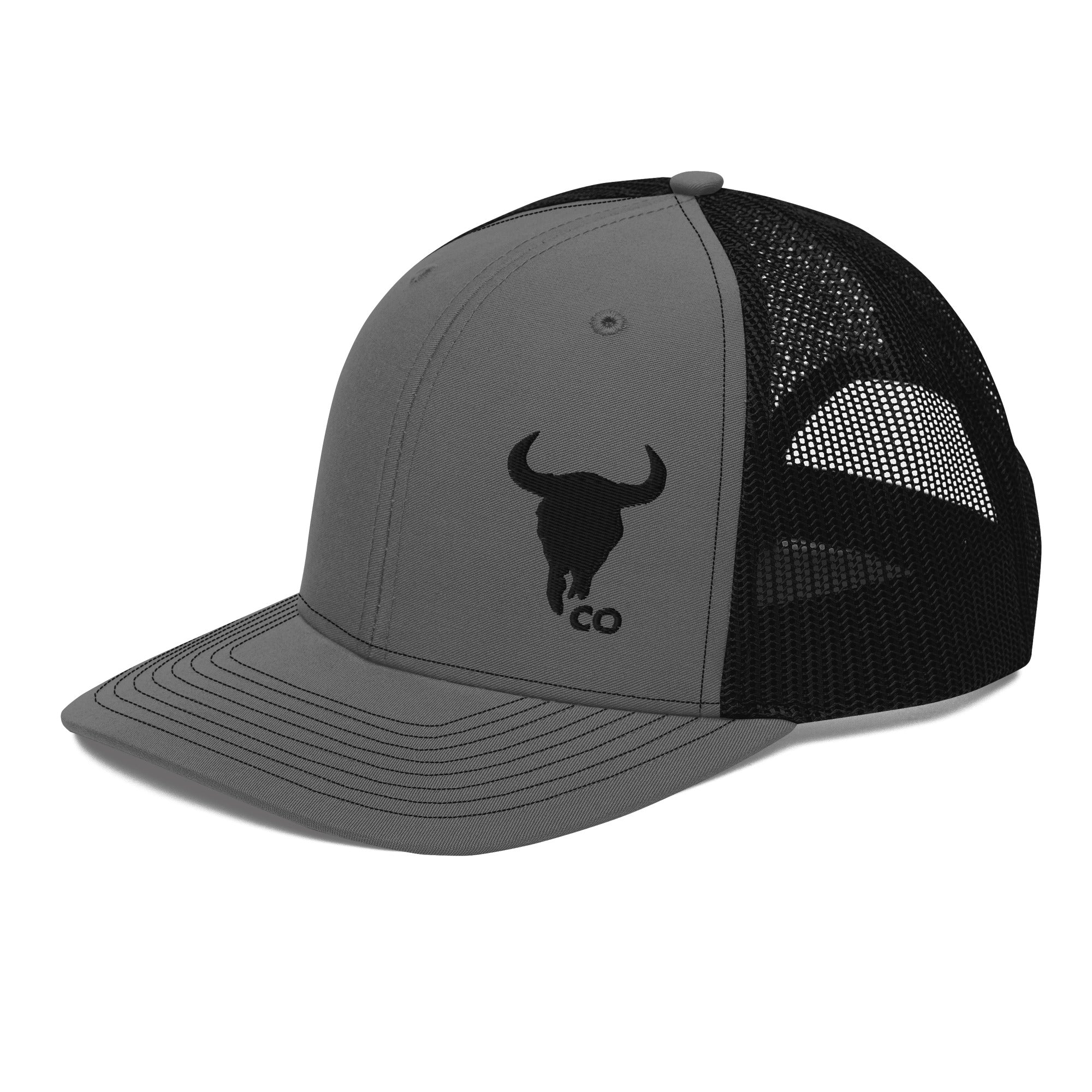 Colorado Skull Trucker Cap