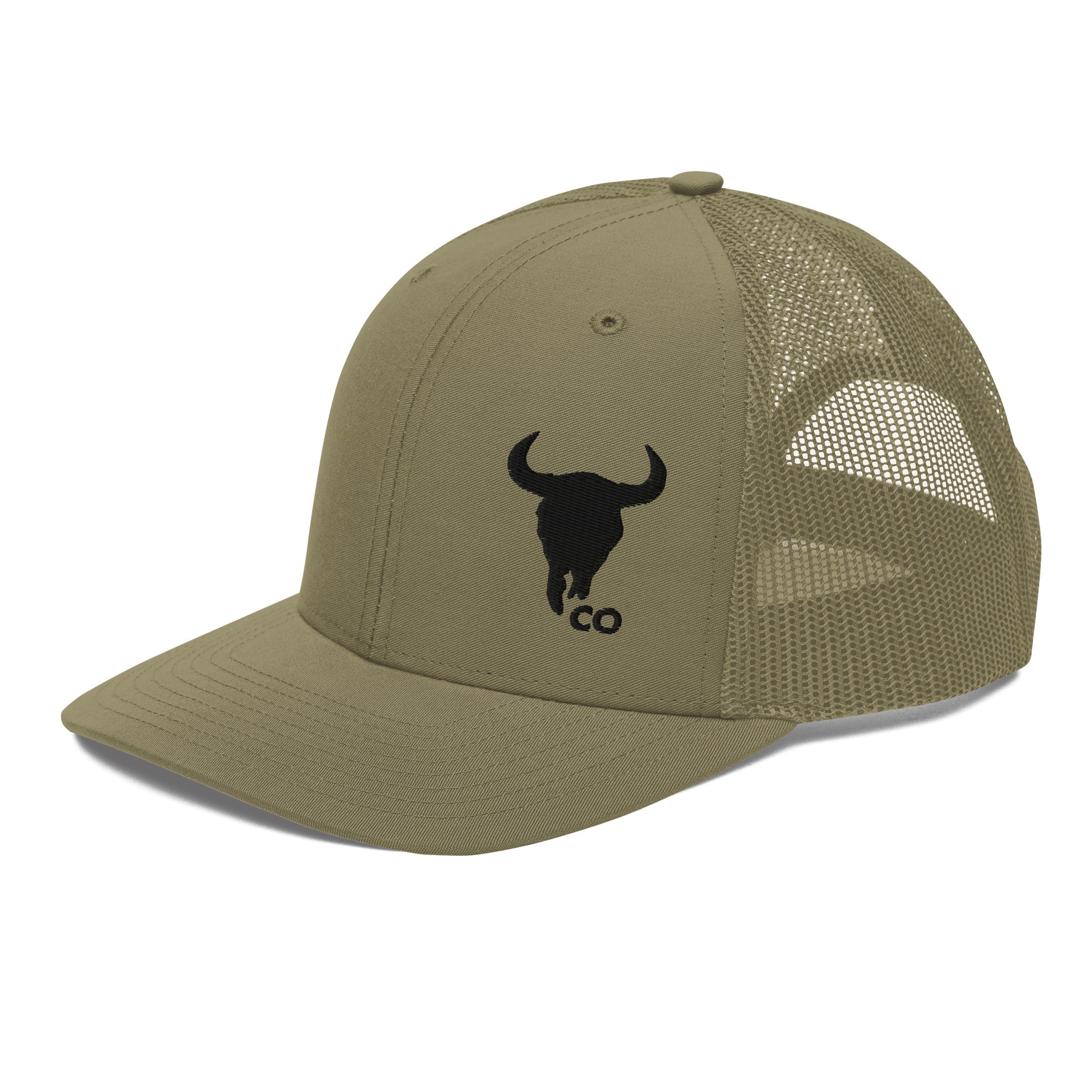 Colorado Skull Trucker Cap