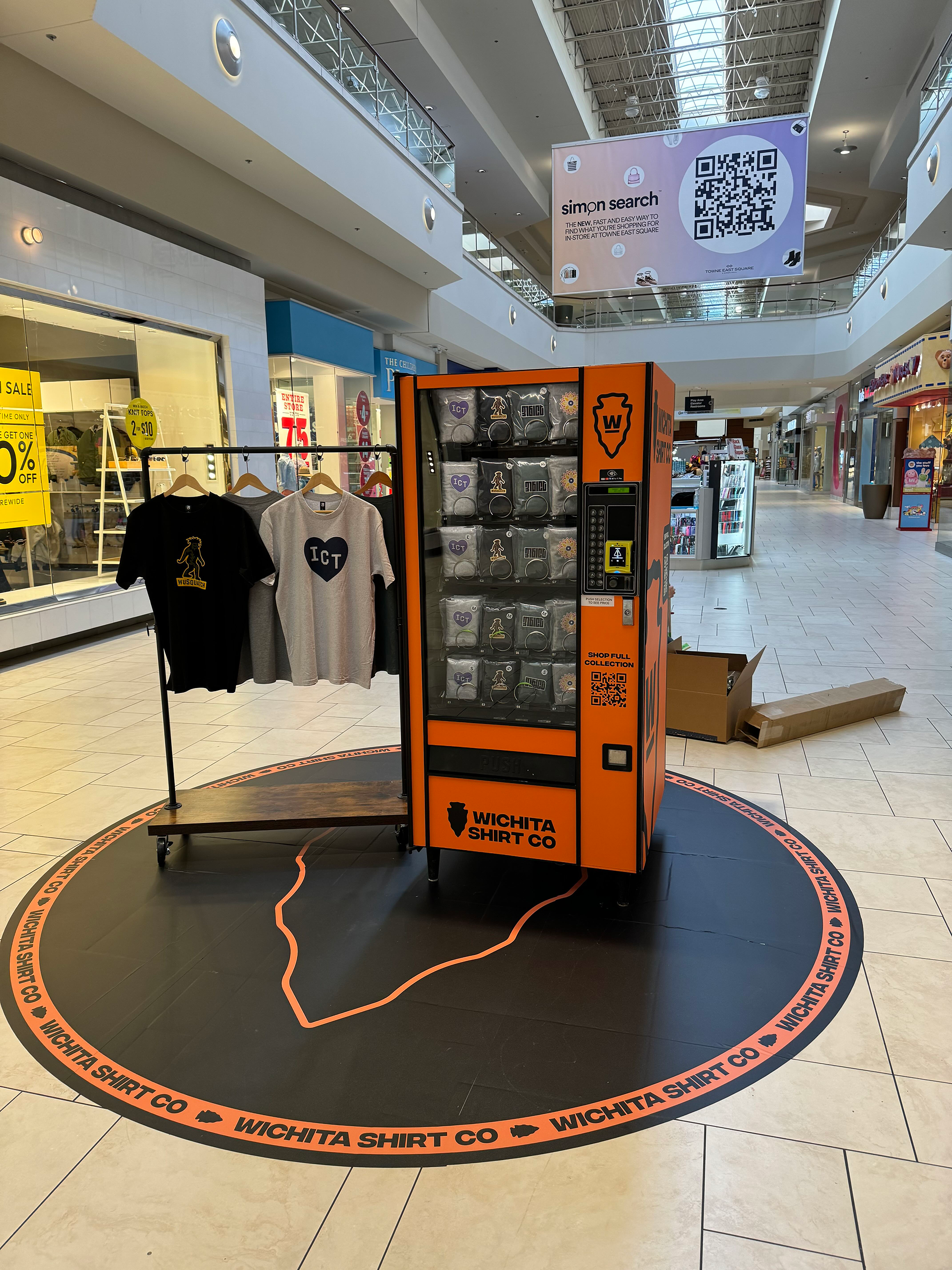 THE LAUNCH OF OUR TSHIRT VENDING MACHINE