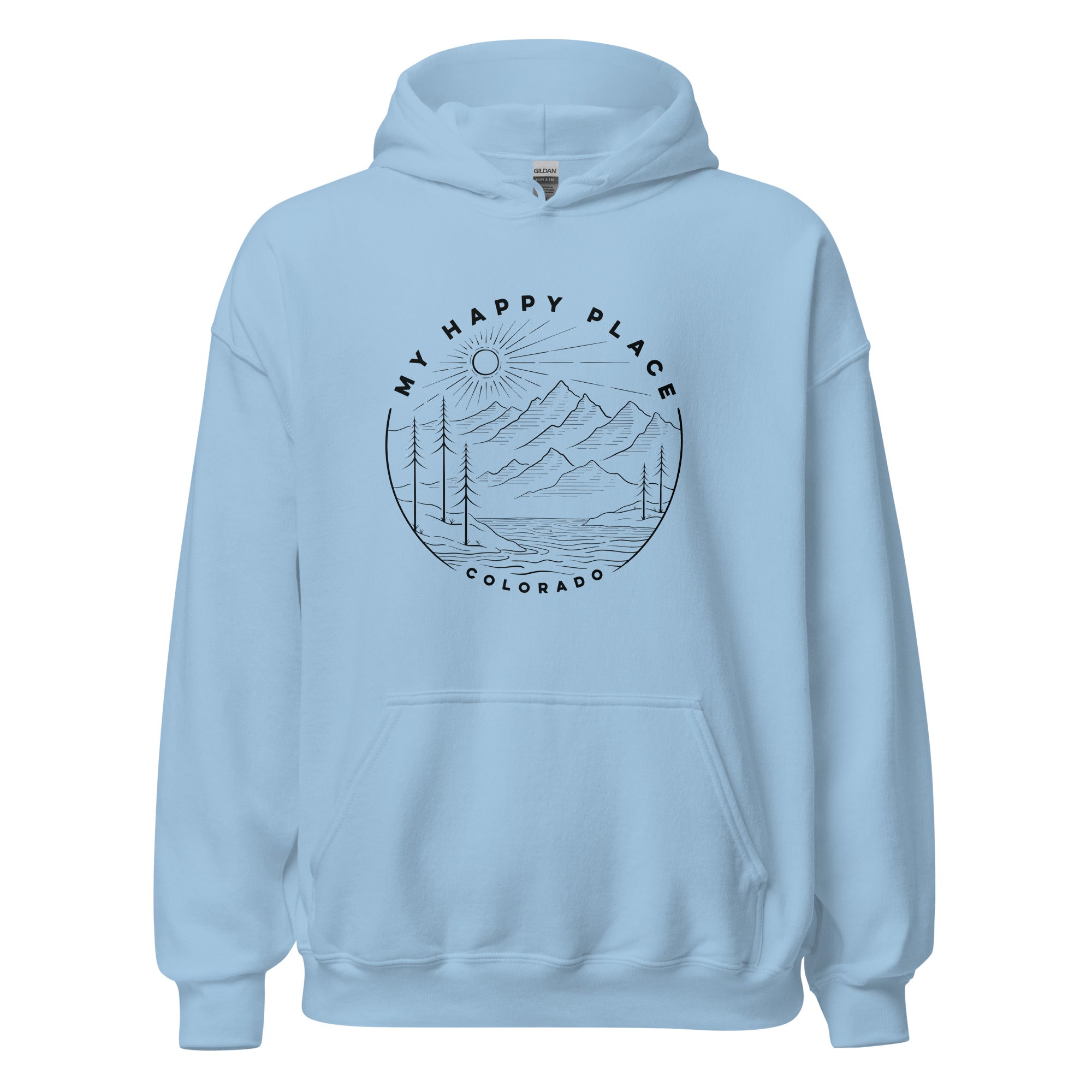 Colorado My Happy Place Hoodie