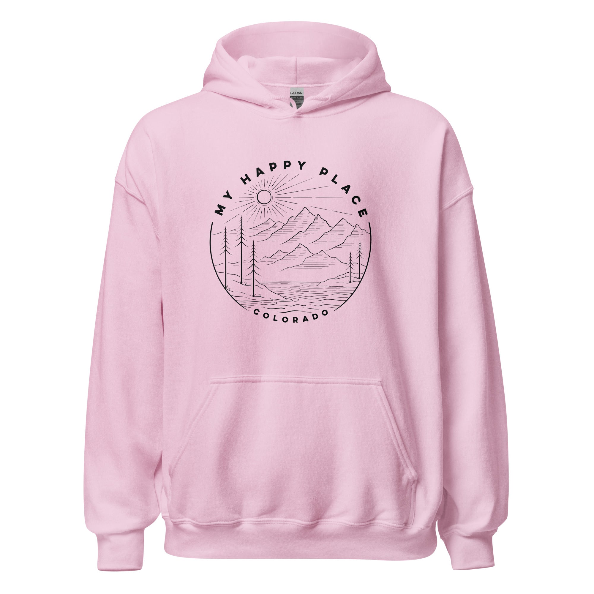 Colorado My Happy Place Hoodie