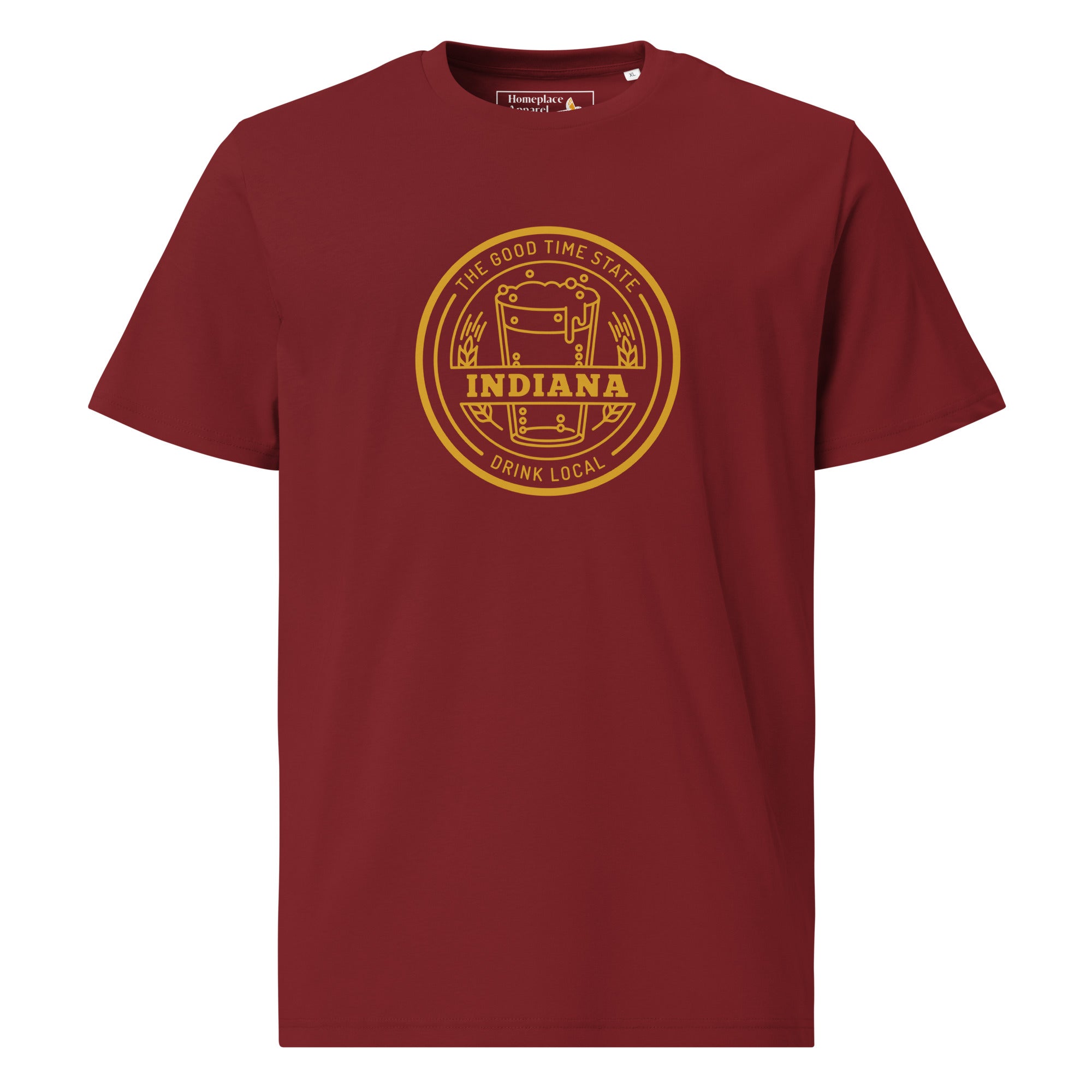 unisex-organic-cotton-t-shirt-burgundy-front-65ce90401a2ab.jpg