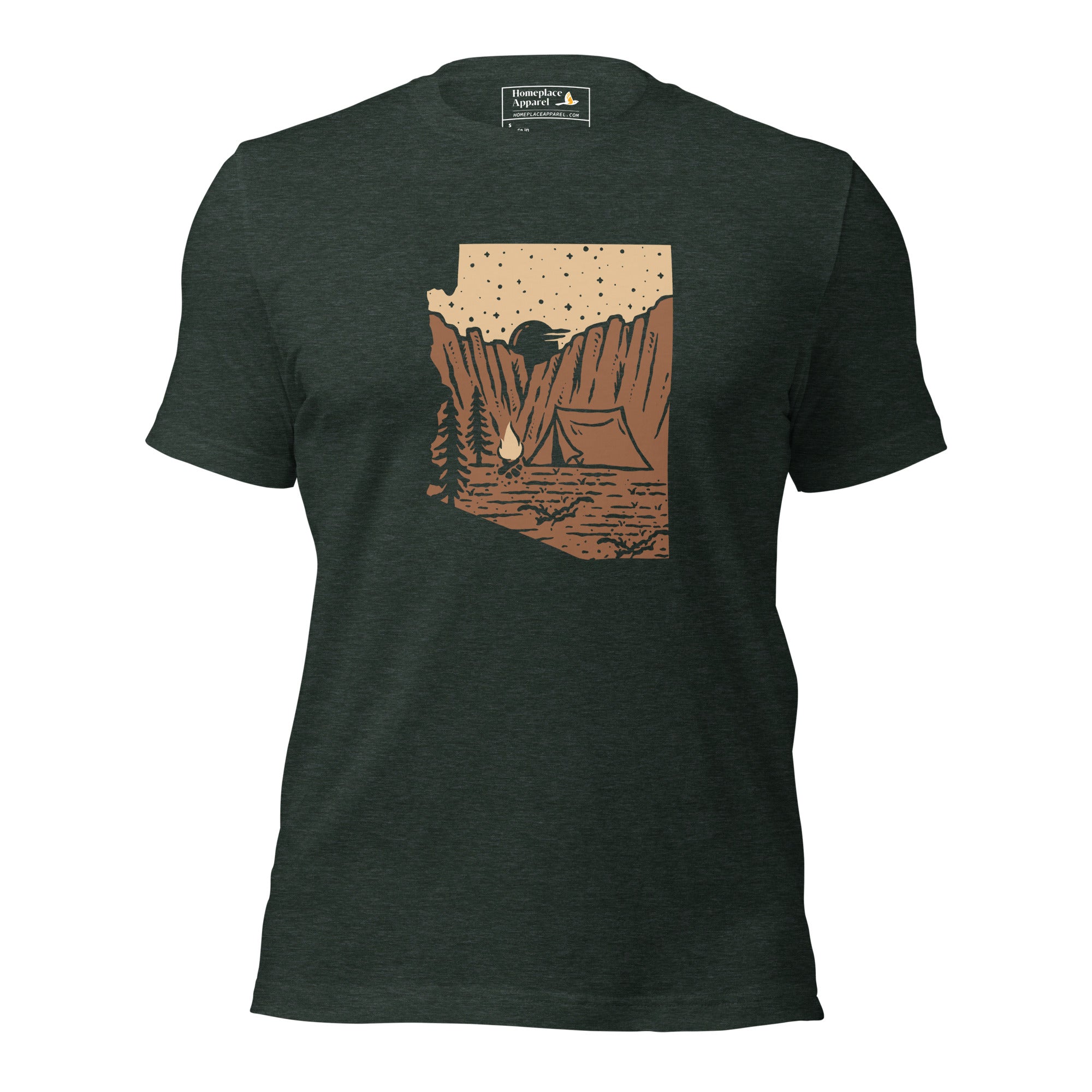 unisex-staple-t-shirt-heather-forest-front-65008a885968a.jpg