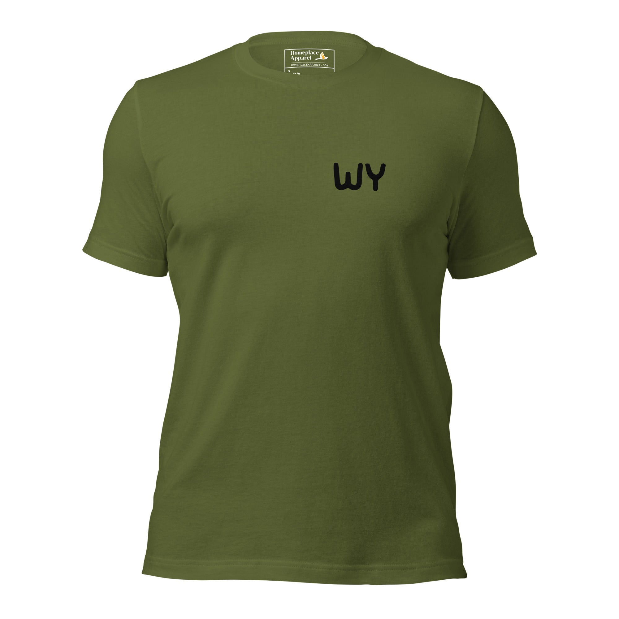 unisex-staple-t-shirt-olive-front-650c6f5167bb1.jpg